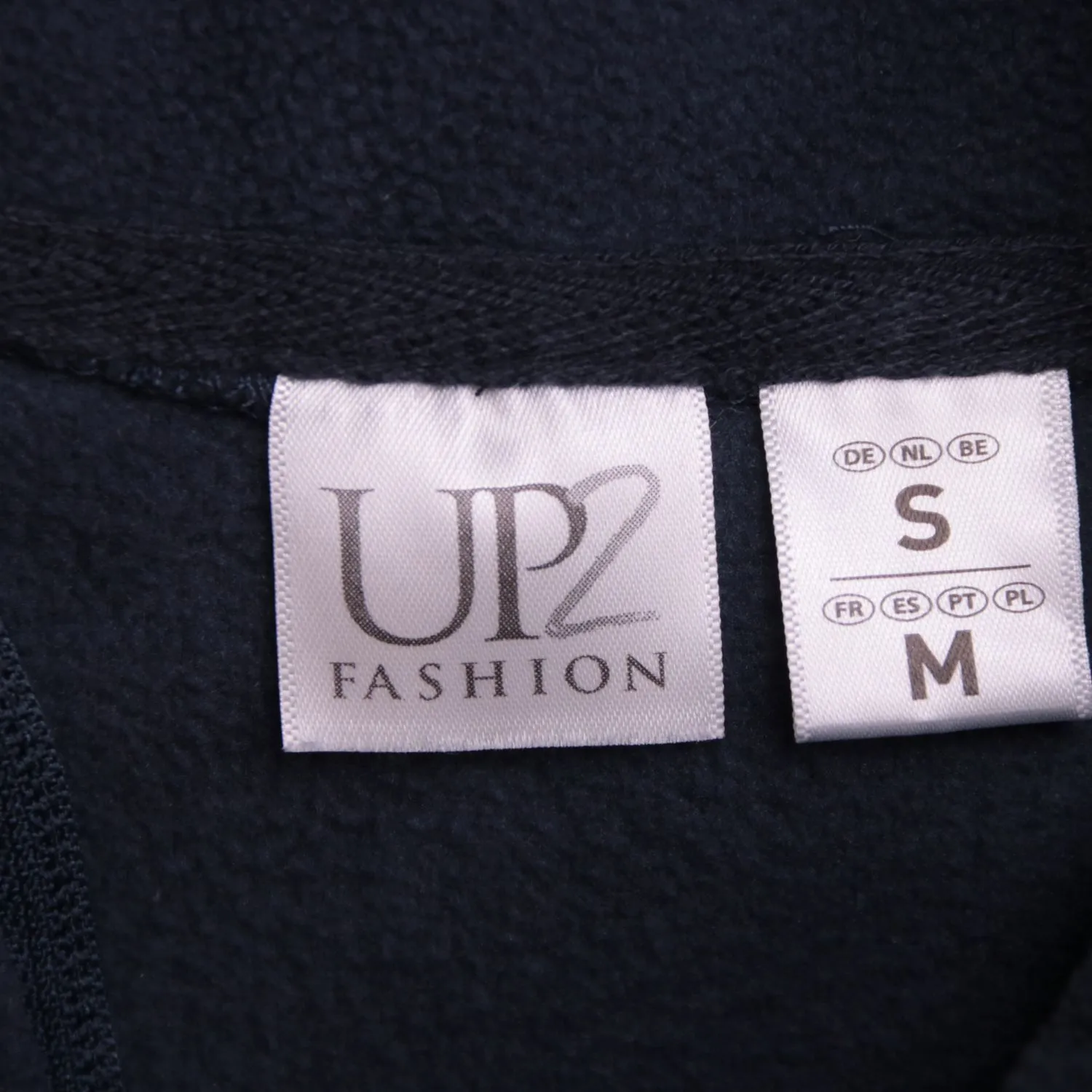 Тёмно-синий жилет UP2 Fashion из мягкого флиса, размер 42 (S)
